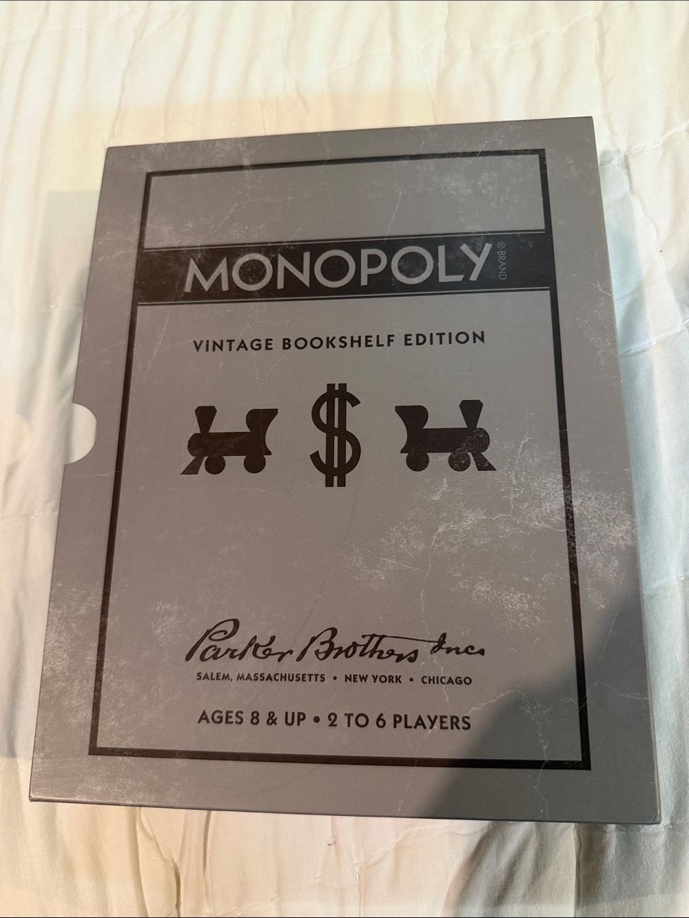 Monopoly Vintage Bookshelf Edition - Gray